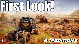 EXPEDITIONS: A MudRunner Game FIRST LOOK! NEW Environments, Vehicles, Equipment & MORE!