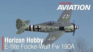 Horizon Hobby E-flite Focke-Wulf Fw 190A 1.5m Smart BNF Basic with AS3X and SAFE Select - Model Avia