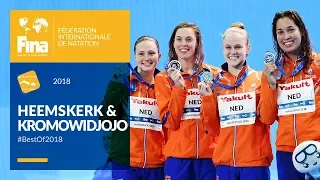 Dutch Women power in Swimming w/ Kromowidjojo &  Heemskerk | Best FINA moments 2018