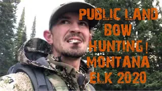 PUBLIC LAND ELK ARCHERY HUNTING 2020: MONTANA DAY 3 A MOUNTAIN NIGHTMARE