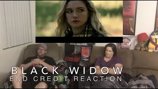 Black Widow End Credit Scene Reaction