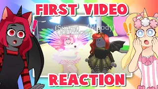 REACTING To My FIRST VIDEO EVER On YOUTUBE! (Roblox)