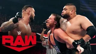 Curt Hawkins & Zack Ryder vs. AOP: Raw, Nov. 25, 2019