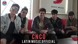 CNCO - Intervista per LATIN MUSIC OFFICIAL | Entrevista en Italia