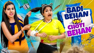 Badi Behan Vs Choti Behan | Sanjhalika Vlog