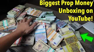 Biggest Prop Money Unboxing on YouTube!