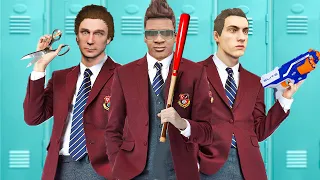 Biggest School Fight In GTA 5