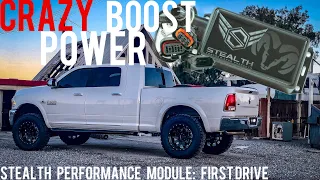RESTORING LOST POWER AFTER PUTTING 37s ON MY CUMMINS BUILD - STEALTH PROGRAMMER FIRST DRIVE REVIEW