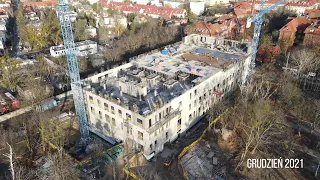 Budowa Centralnego Zintegrowanego Szpitala Klinicznego w Poznaniu (czerwiec-grudzień 2021)