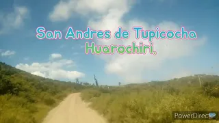 Pedacito de mi vida - Brunella Torpoco (con letra).Ruteando por San Andres de Tupicocha Huarochiri,