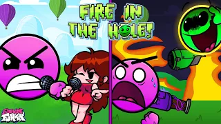 FNF: Normal Vs Insane // New Cutscene // FIRE IN THE HOLE – BREEZY UPDATE █ Friday Night Funkin' █