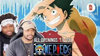 One Piece Opening Reaction 1-23 | Way BETTER Than We Thought