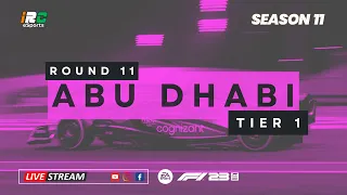 IRC Season 11 | Tier-1 Round 11 | F1 23 | Abu Dhabi GP Livestream