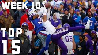 Top 15 Plays | NFL Week 10 2022 Season