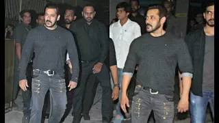 Salman Khan At Arbaaz Khan 50th Birthday Party 2017