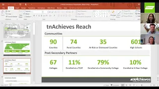 May Mentor Webinar - tnAchieves By The Numbers
