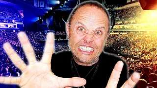 WHAT HAPPENS WHEN YOU ASK LARS ULRICH (METALLICA) TO PLAY DYERS EVE AND ST. ANGER STUFF - RARE