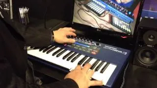 Kraft Music - Novation UltraNova Synth Demo at NAMM 2013