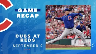 Cubs vs. Reds Game Highlights | 9/2/23