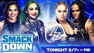 SmackDown: Ronda Rousey & Shayna Baszler Vs Shotzi & Raquel Rodriguez #SmackDown #WWE2K22