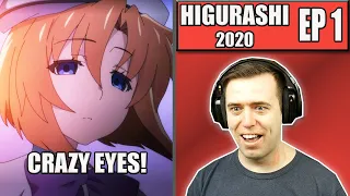 NOT A SCHOOL ANIME! - Higurashi: When They Cry (2020) Episode 1 - REACTION