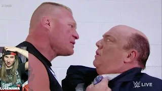 WWE Raw 7/30/18 Brock Lesnar Doesn't Care