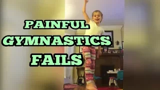 Fails Entertainment uploaded; the most painpul gymnastics fail girls video| Failsforday| Funny video