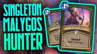 Malygos Highlander Hunter is SURPRISINGLY GOOD | Saviors of Uldum | Hearthstone