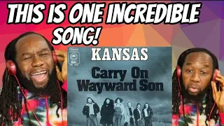 KANSAS Carry on wayward son Music Reaction - This is huge! So many turns! - First time hearing