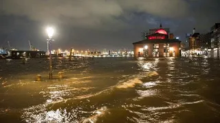 Sturmtief über Deutschland - Euronews am Abend 17.02.22