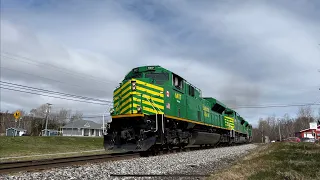 Smoke Show! New NBSR 6417 Leads 120 Eastbound At Mile 11 in Notch 8 With A Crisp K5LLA!