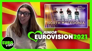 NORTH MACEDONIA JUNIOR EUROVISION 2021 REACTION: Dajte Muzika - Green Forces