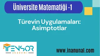 32. ASİMPTOT NEDİR? YATAY, DÜŞEY VE EĞİK ASİMPTOT |ÜNİVERSİTE MATEMATİĞİ-1 #türev #limit #kalkulus