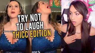 TRY NOT TO LAUGH - THICC Videos with Unexpected Endings !!! #6