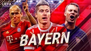 FC Bayern München | GREATEST European Goals & Highlights | Robben, Lewandowski, Neuer | BackTrack