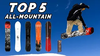 Top 5 ALL-MOUNTAIN Snowboards 2023 | Board Archive