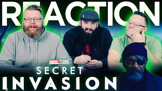 Marvel Studios’ Secret Invasion | Official Trailer REACTION!!