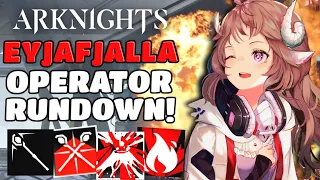 Eyjafjalla Operator Rundown | Arknights Guide To the G.O.A.T