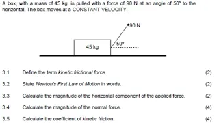 NEWTON'S LAWS | QUESTION |PT1