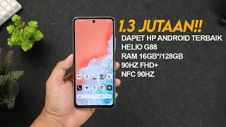 HAPE GILEE!! 😱😱 Cuma 1 jtan komplit - RAM 8GB, HELIO G88 | Unboxing + Test Kamera + Test Gaming