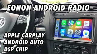 VW GOLF | EONON ANDROID RADIO | Apple CARPLAY | 2023