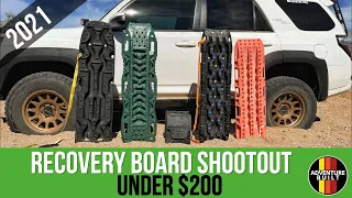 SUB $200 RECOVERY BOARD SHOOTOUT | EXITRAX, SMITTYBILT, GO TREAD, VICOFFROAD, FIREBUG | OVERLANDING