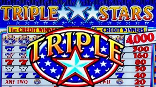 Triple Stars Jackpot Handpay Old School Classic @Aria Las Vegas