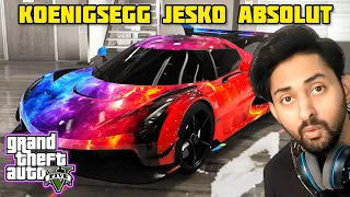 KOENIGSEGG JESKO ABSOLUT IN GTA 5 | HOW TO INSTALL CARS IN GTA 5 204 | GTA 5 Mods 2024 | Hindi/Urdu