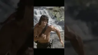 'Ram-Bow Hunting w/ Explosive Arrows' Scene | Rambo: First Blood Part II