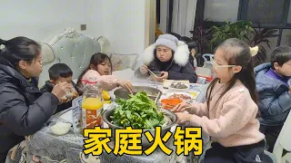 大雪封城物價上漲，跟大嫂和姪女聚一餐，明天就逃離城市回農村【農人家三嫂】