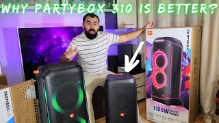 JBL Partybox 710 VS 310 - Why JBL Partybox 310 is better?