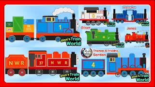 Labo Brick Train Compilation #24 Thomas and Friends Train
