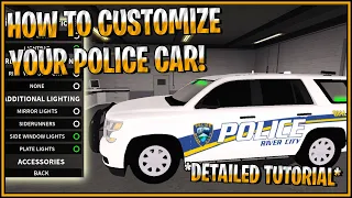 [DETAILED TUTORIAL] HOW TO CUSTOMIZE YOUR POLICE CAR! (Emergency Response: Liberty County - Roblox)