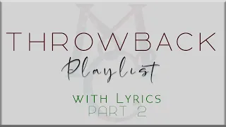 Throwback Playlist with Lyrics PART 2 (Coco Lee, Céline Dion, Mariah Carey, Whitney Houston)